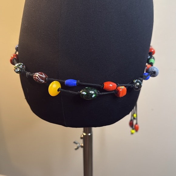 Beaded Rope Tie Bohemian Belt - Picture 5 of 6